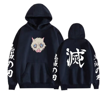 Demon Slayer Inosuke Hoodies