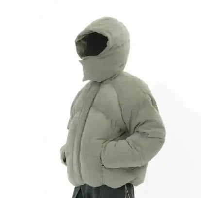 Helmet Armor Split Down Jacket