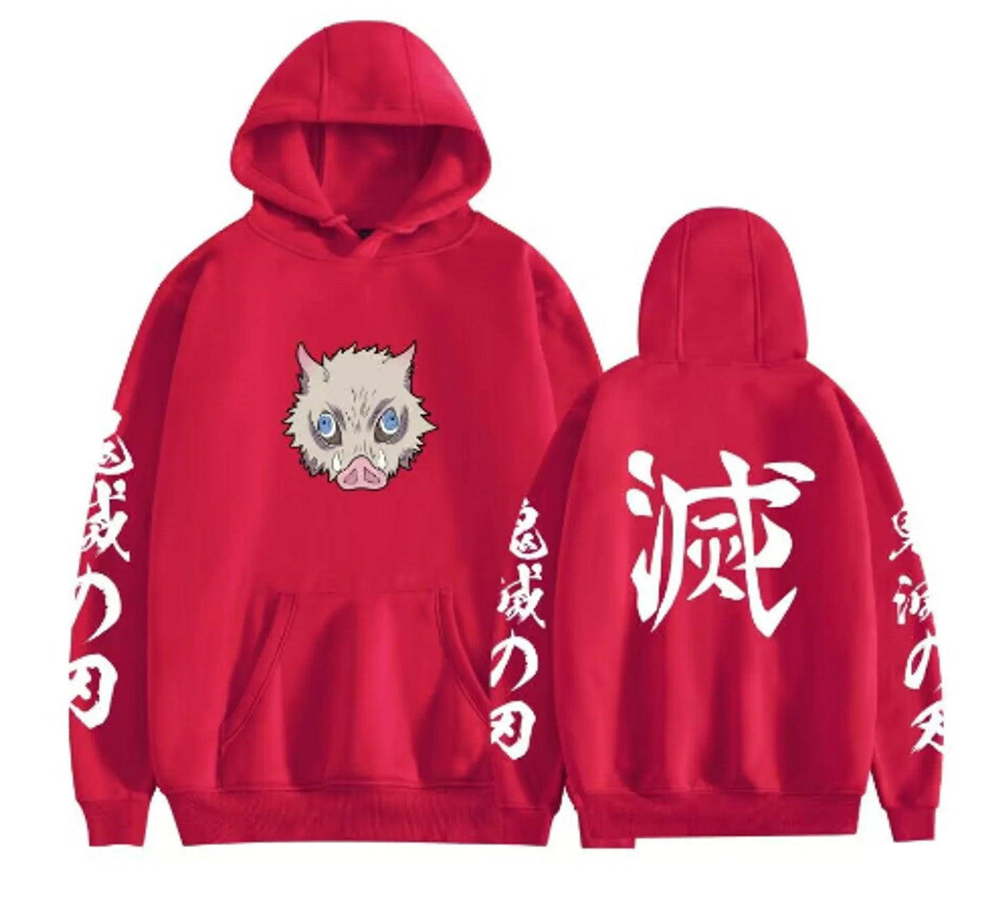 Demon Slayer Inosuke Hoodies