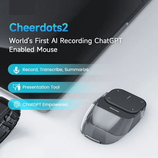 Smart Split Air Mouse with Wireless Charging