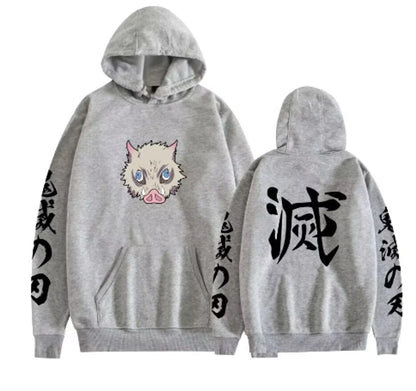 Demon Slayer Inosuke Hoodies