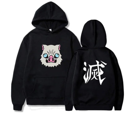 Demon Slayer Inosuke Hoodies